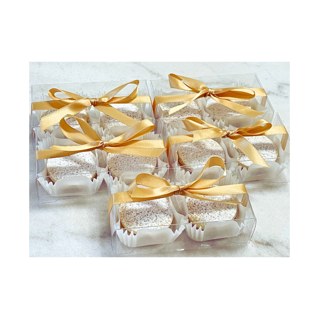 Clear favor boxes set of 10 boxes