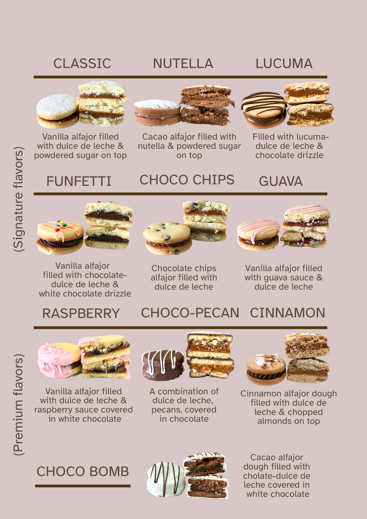 Signature alfajor box