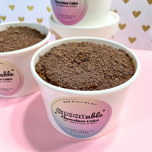 Spoonable Chocolate Cake