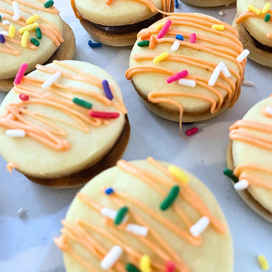Mini Funfetti Alfajores (Local delivery only)