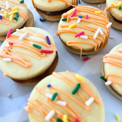Mini Funfetti Alfajores (Local delivery only)