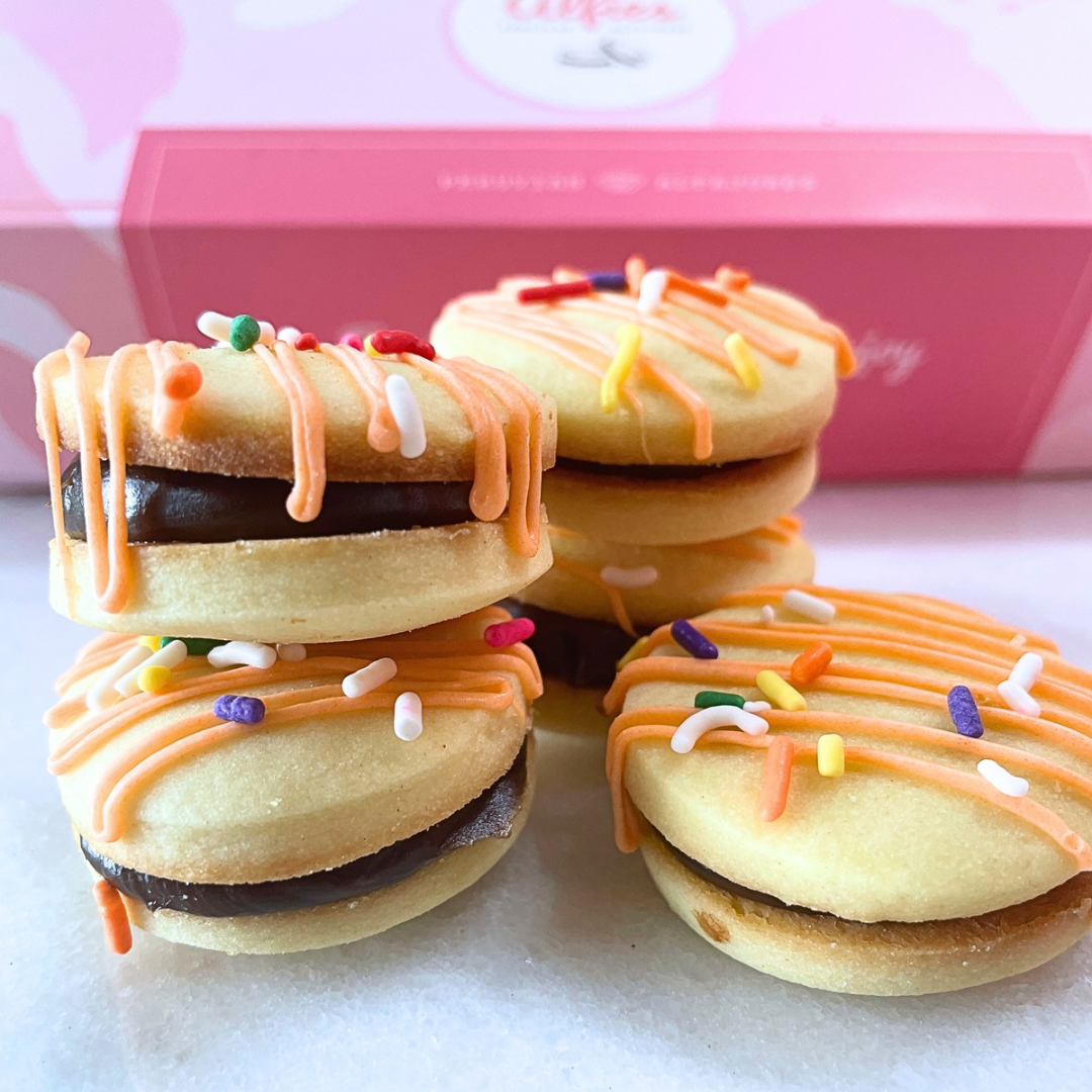 Mini Funfetti Alfajores (Local delivery only)