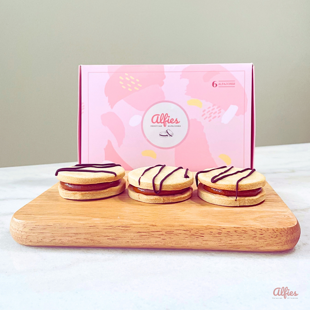 Lúcuma Alfajores (Pack of 6 units)