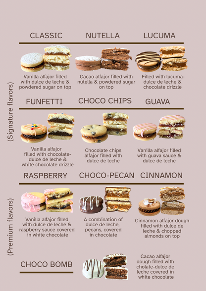 Signature alfajor box
