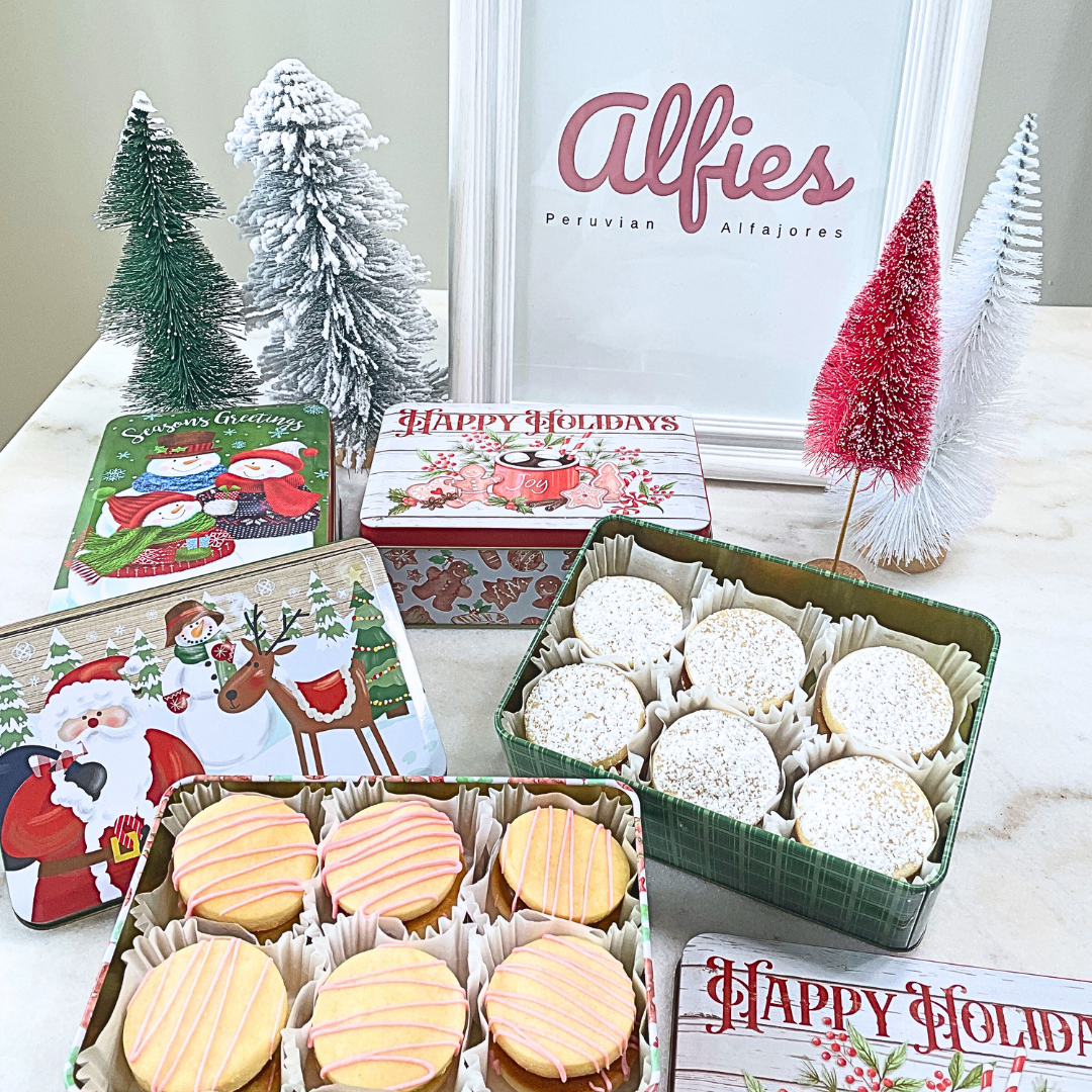 Christmas Gift Tin Box