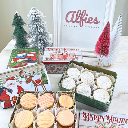 Christmas Gift Tin Box